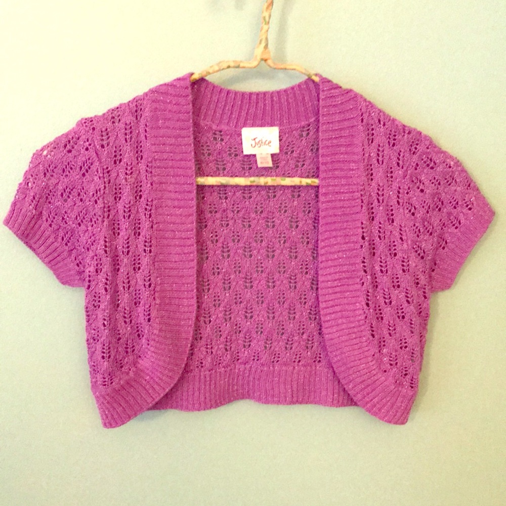 Sparkly Justice Sweater shrug